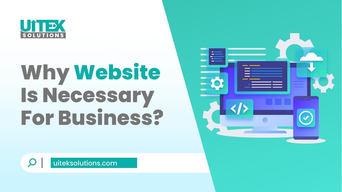 why website is necessary for a business? blog image